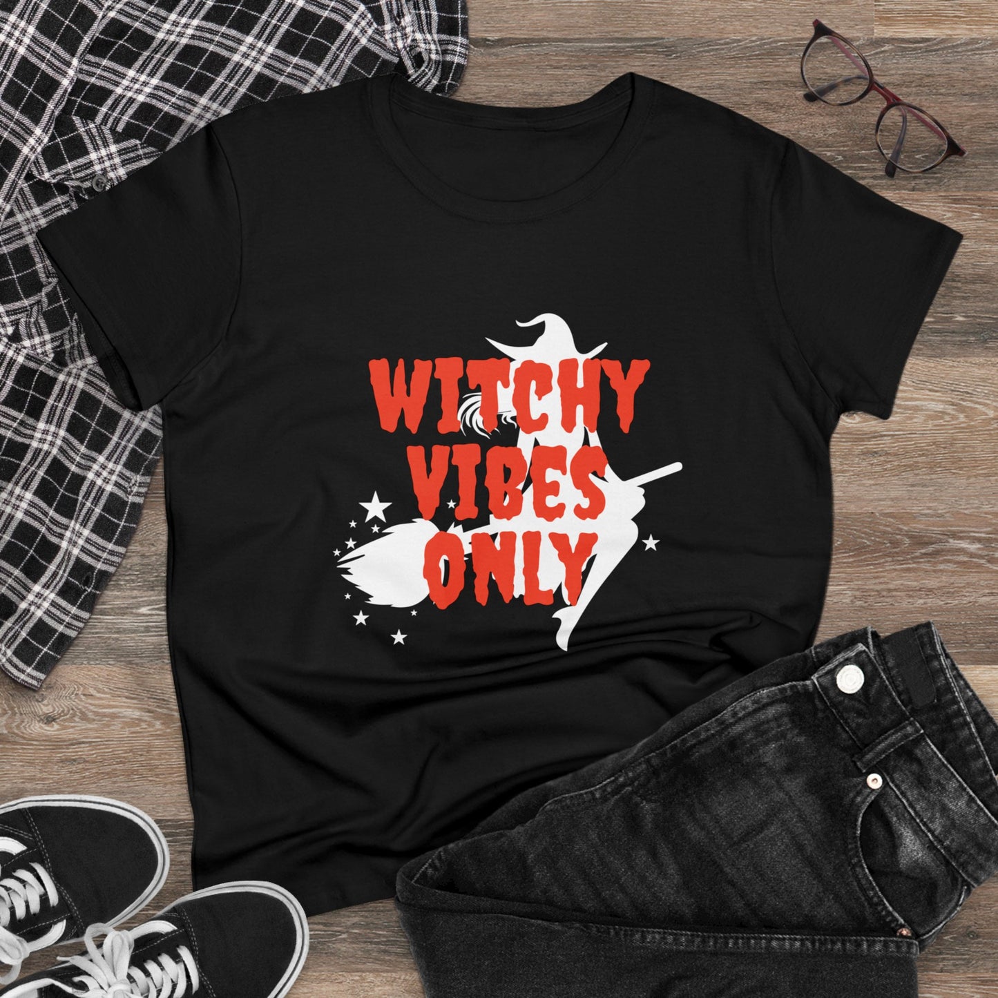 Witchy Vibes Only Cotton Tee