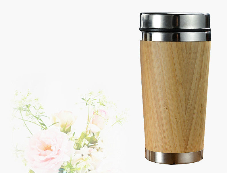 Bamboo Coffee Tumbler