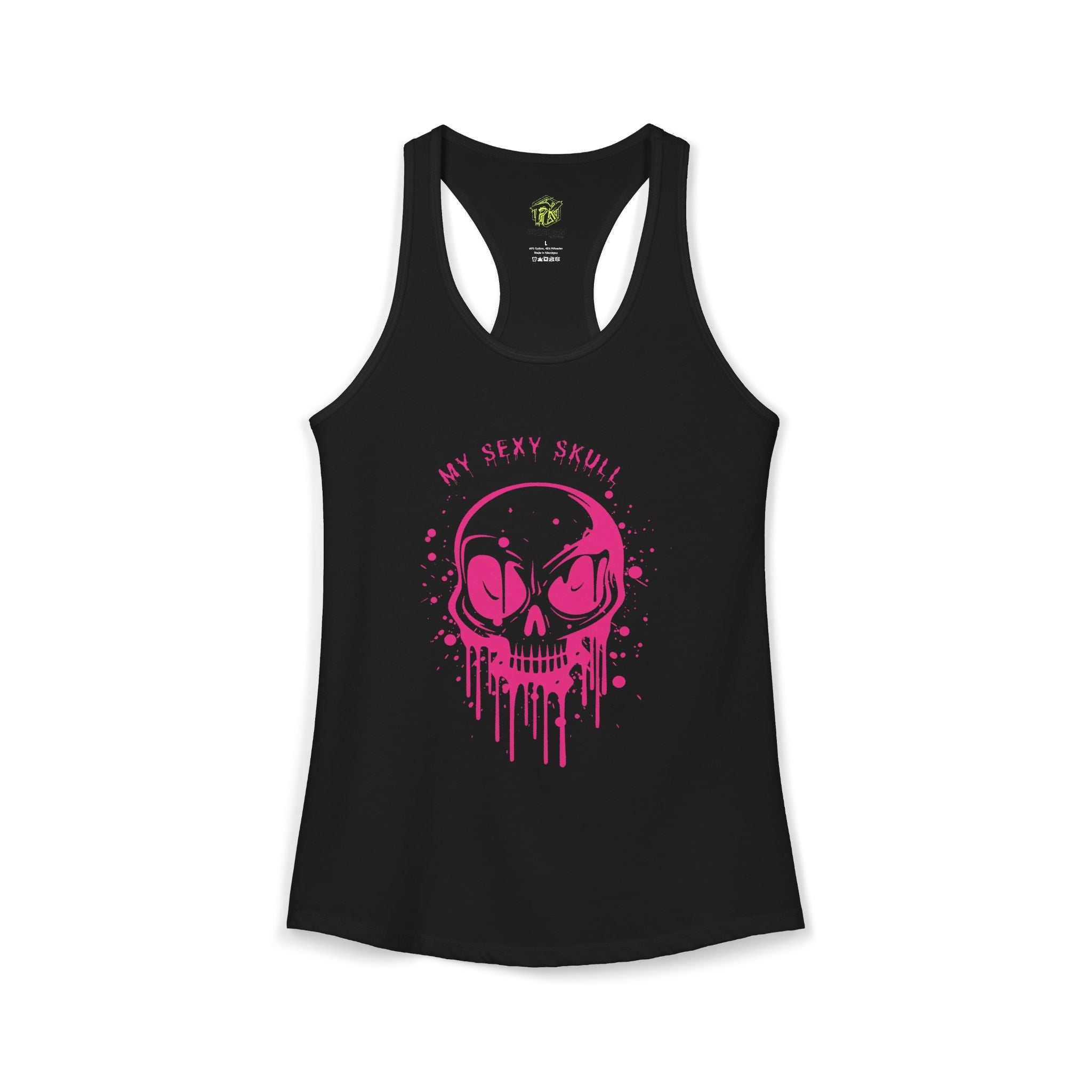 My Sexy Skull Women's Racerback Tank
