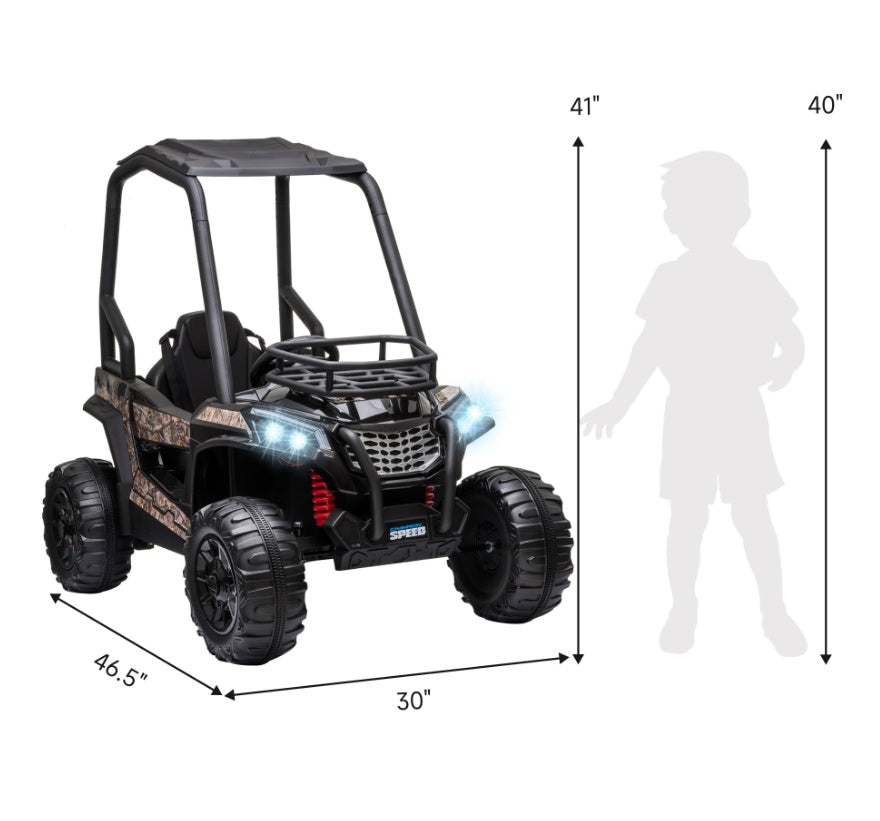 TrailBlazer Jr. 12V Kids Off-Road UTV Ride on Car