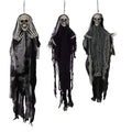 Grim Trio – Hanging Skeleton Ghosts for Halloween