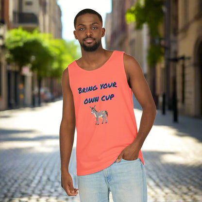 Bring Your Own Cup Garment-Dyed Tank Top