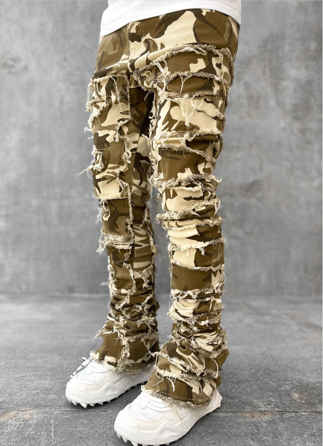 Urban Fracture Stacked Pants
