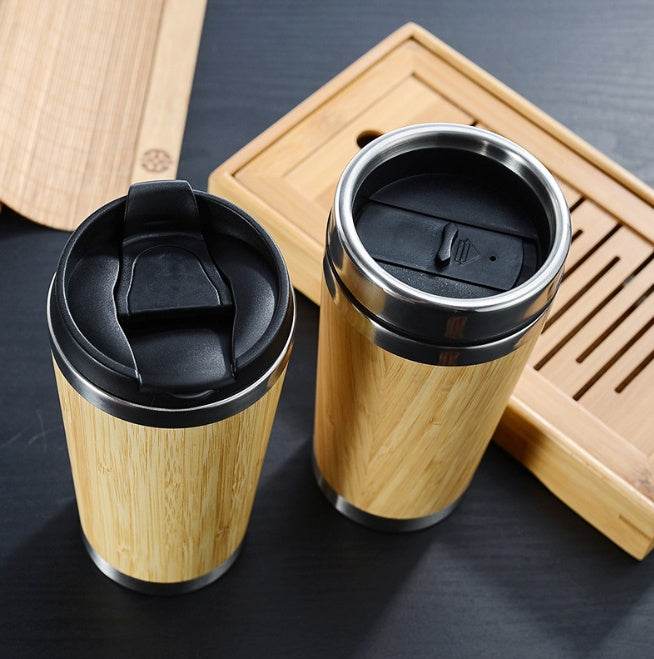 Bamboo Coffee Tumbler