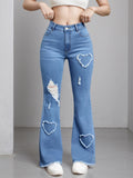HeartFlare High-Stretch Denim