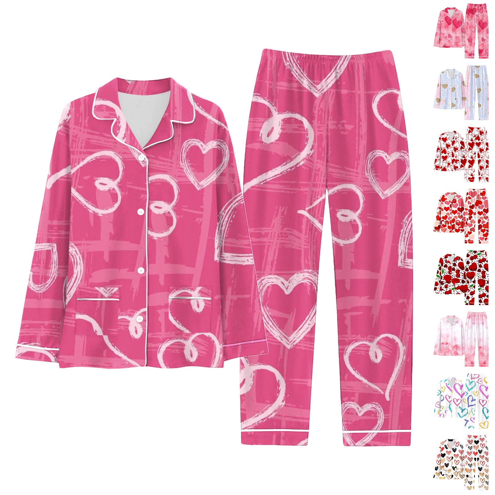 Women's Valentine's Day Comfortable Pajama Set