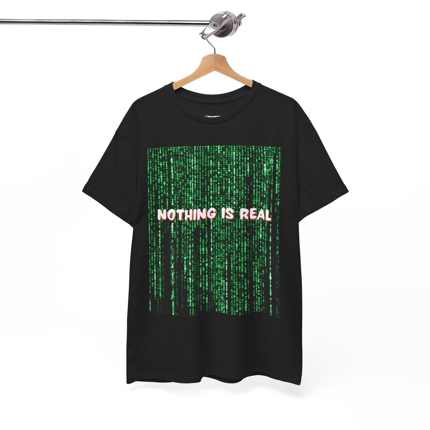 Nothing is Real - Matrix Design Unisex Heavy Cotton Tee