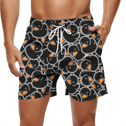 Quack Attack Beach Shorts
