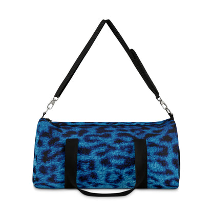 Blue Cheetah Duffel Bag