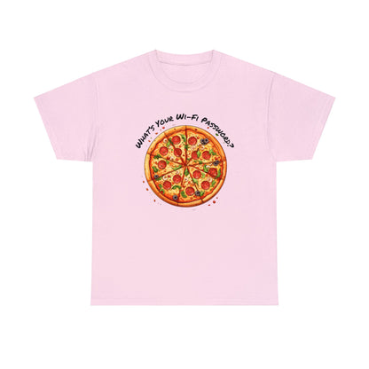 Wi-Fi Pizza Heavy Cotton Tee