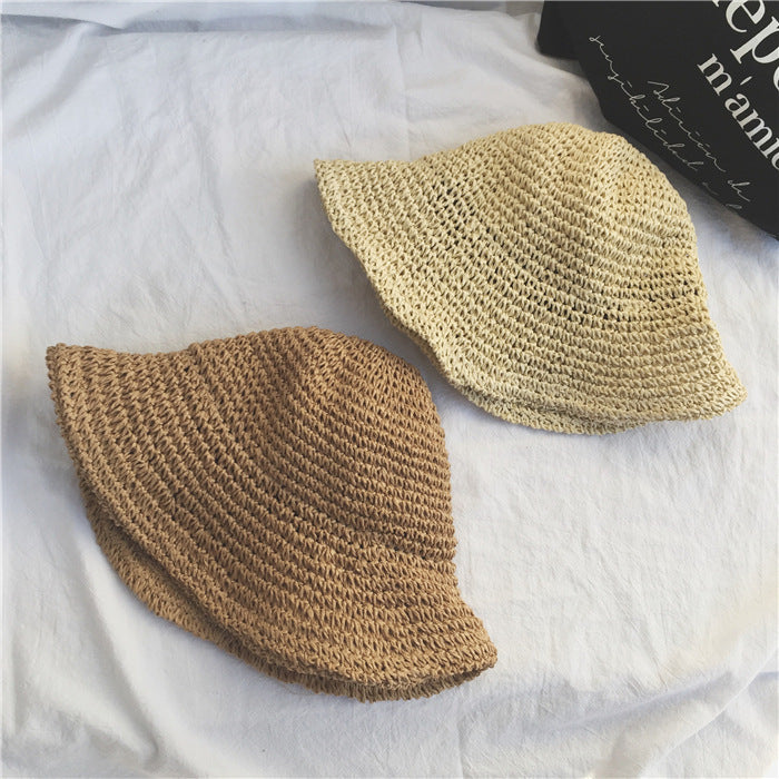 Summer Foldable Straw Hat for Women