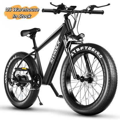 Sivrock Fat Tire Electric Mountain Bicycle