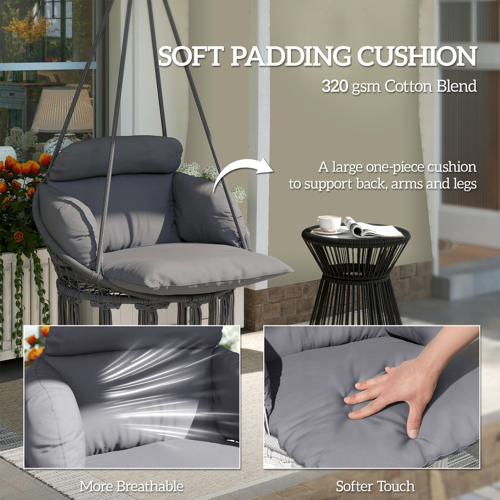 Luxury Hammock Swing Chair | Indoor & Outdoor Hanging Seat