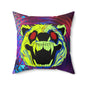 Cyberpunk Bear Art Pillow