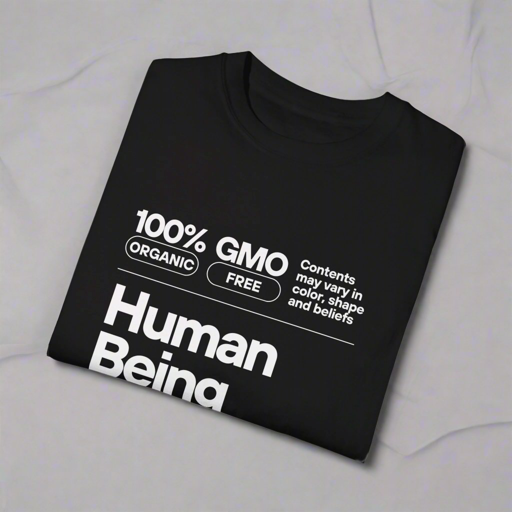 Human Being Garment-Dyed T-shirt