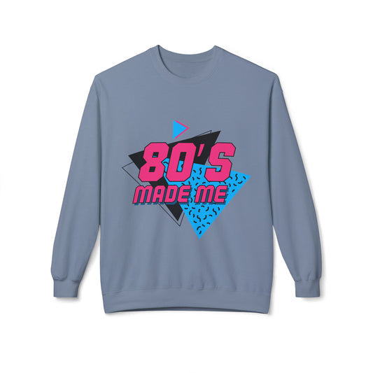 Retro 80's Made Me Crewneck Sweatshirt