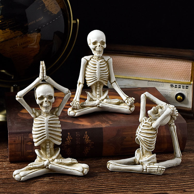 Desktop Yoga Skeleton