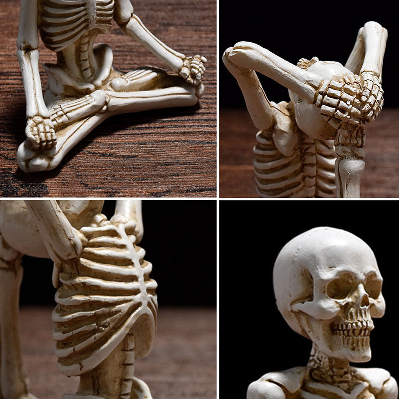 Desktop Yoga Skeleton