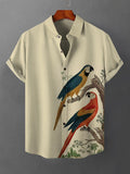 Island Vibes Casual Shirt | Tropical Hawaiian Men’s Short Sleeve