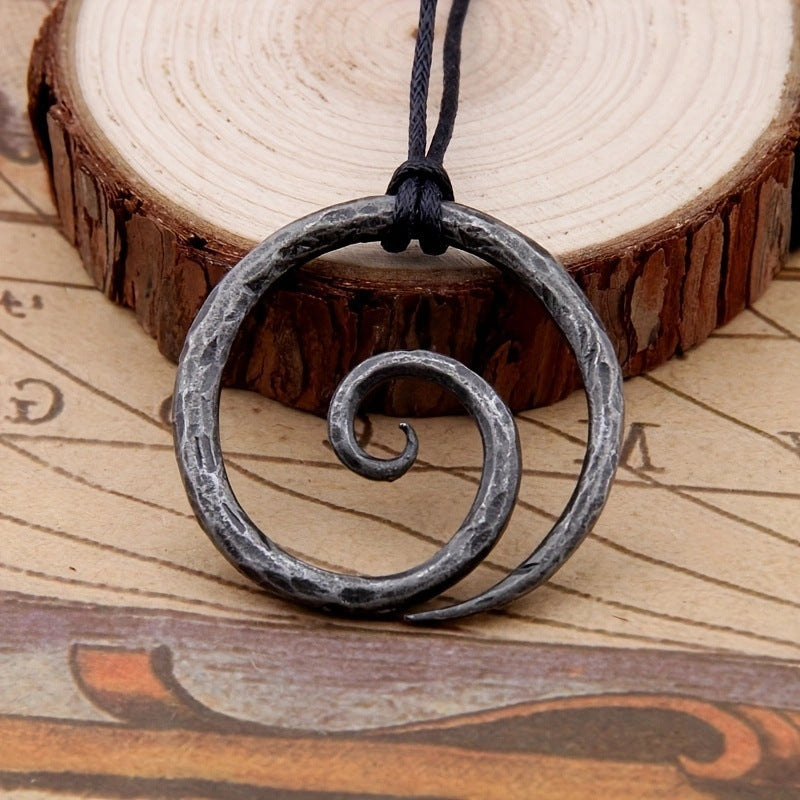 Spiral Symbol Necklace – Pkleman Clothing & More