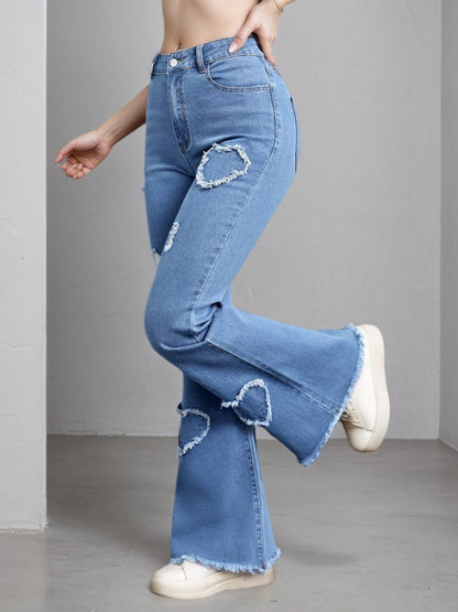 HeartFlare High-Stretch Denim