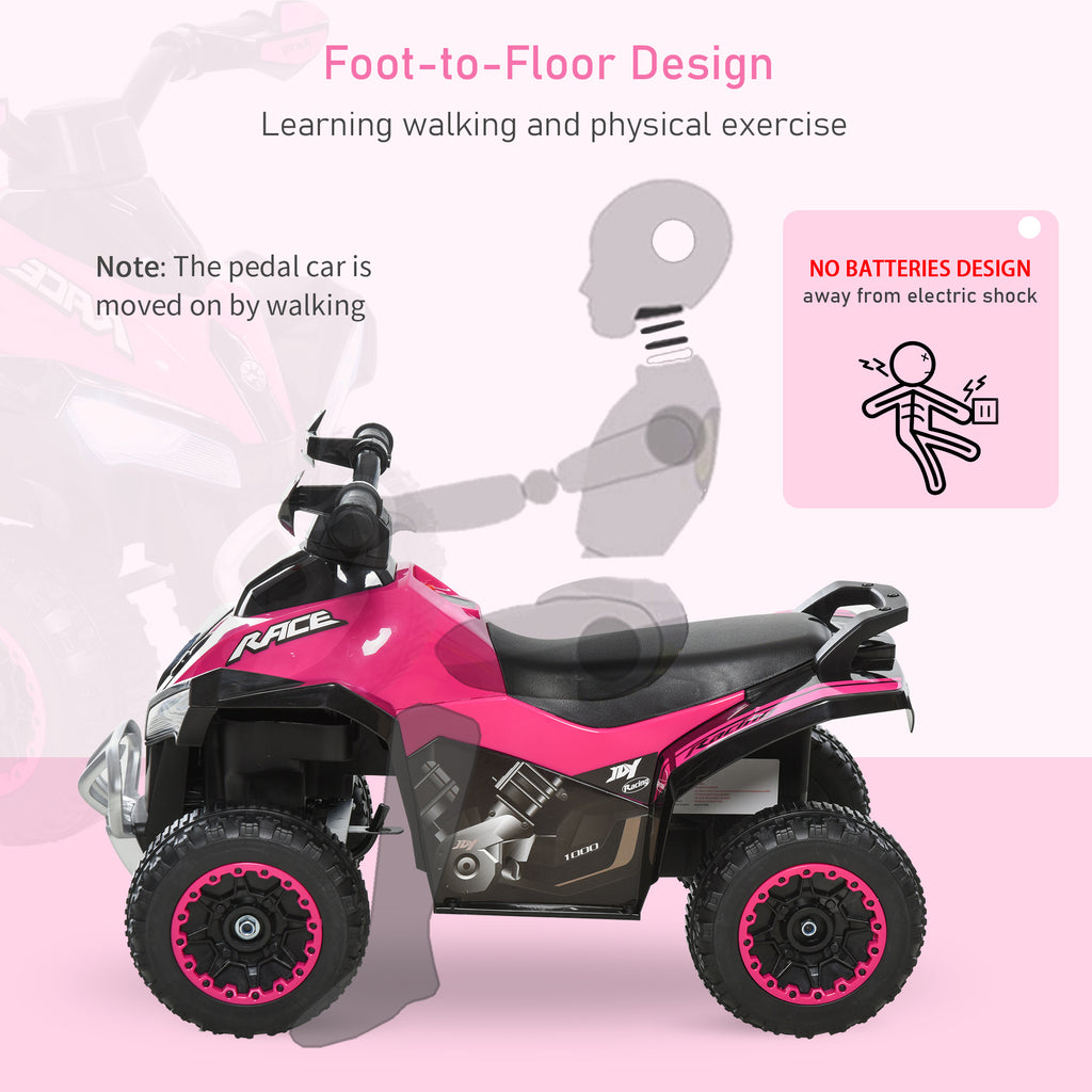 Pink Toddler Push Car