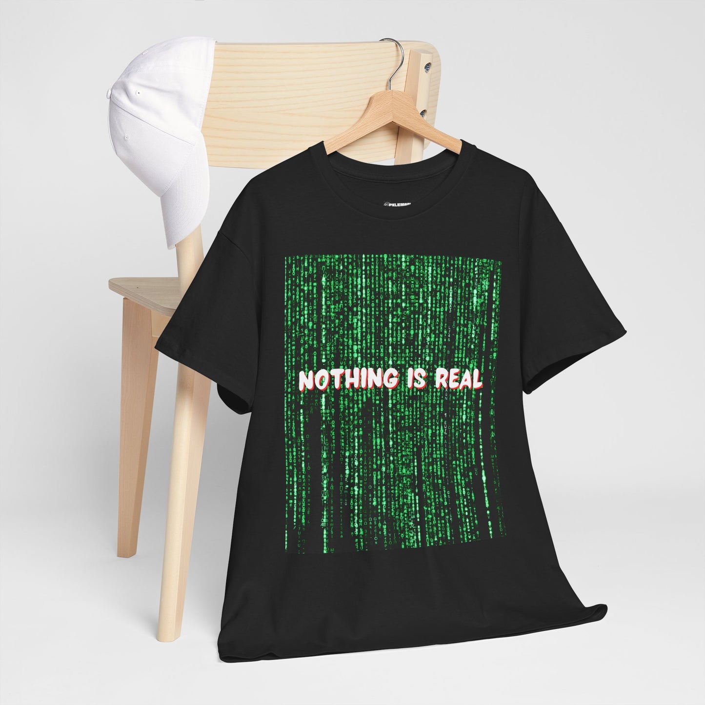 Nothing is Real - Matrix Design Unisex Heavy Cotton Tee