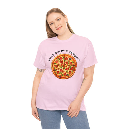 Wi-Fi Pizza Heavy Cotton Tee