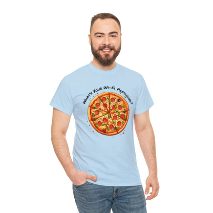 Wi-Fi Pizza Heavy Cotton Tee