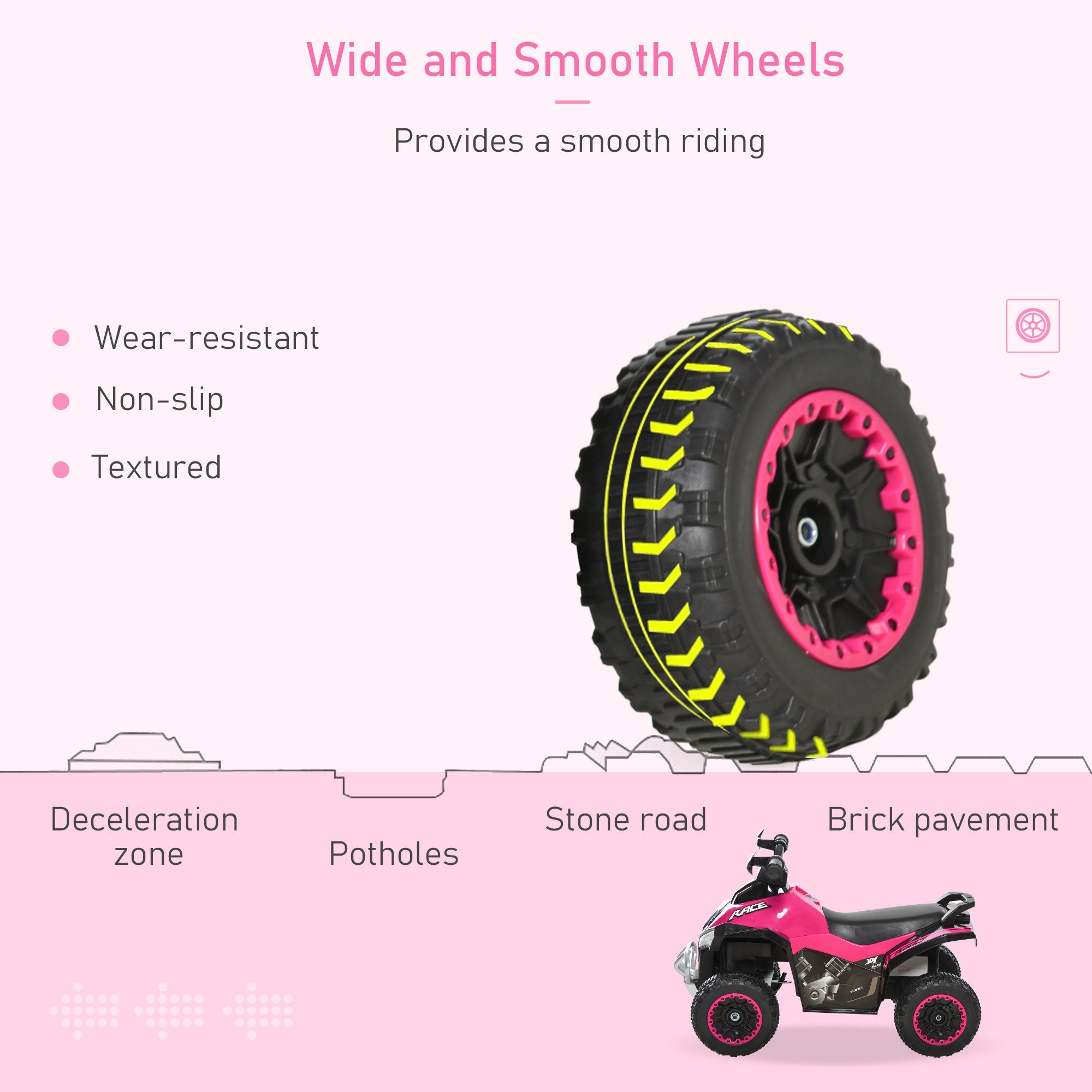 Pink Toddler Push Car