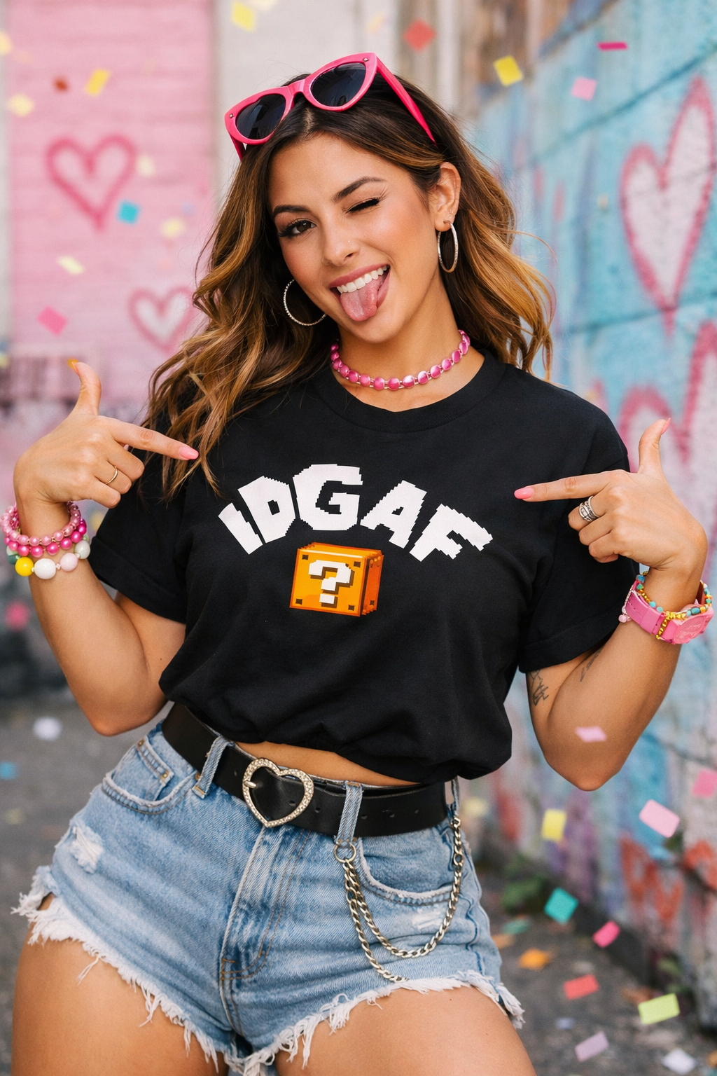 IDGAF Unisex Softstyle T-Shirt