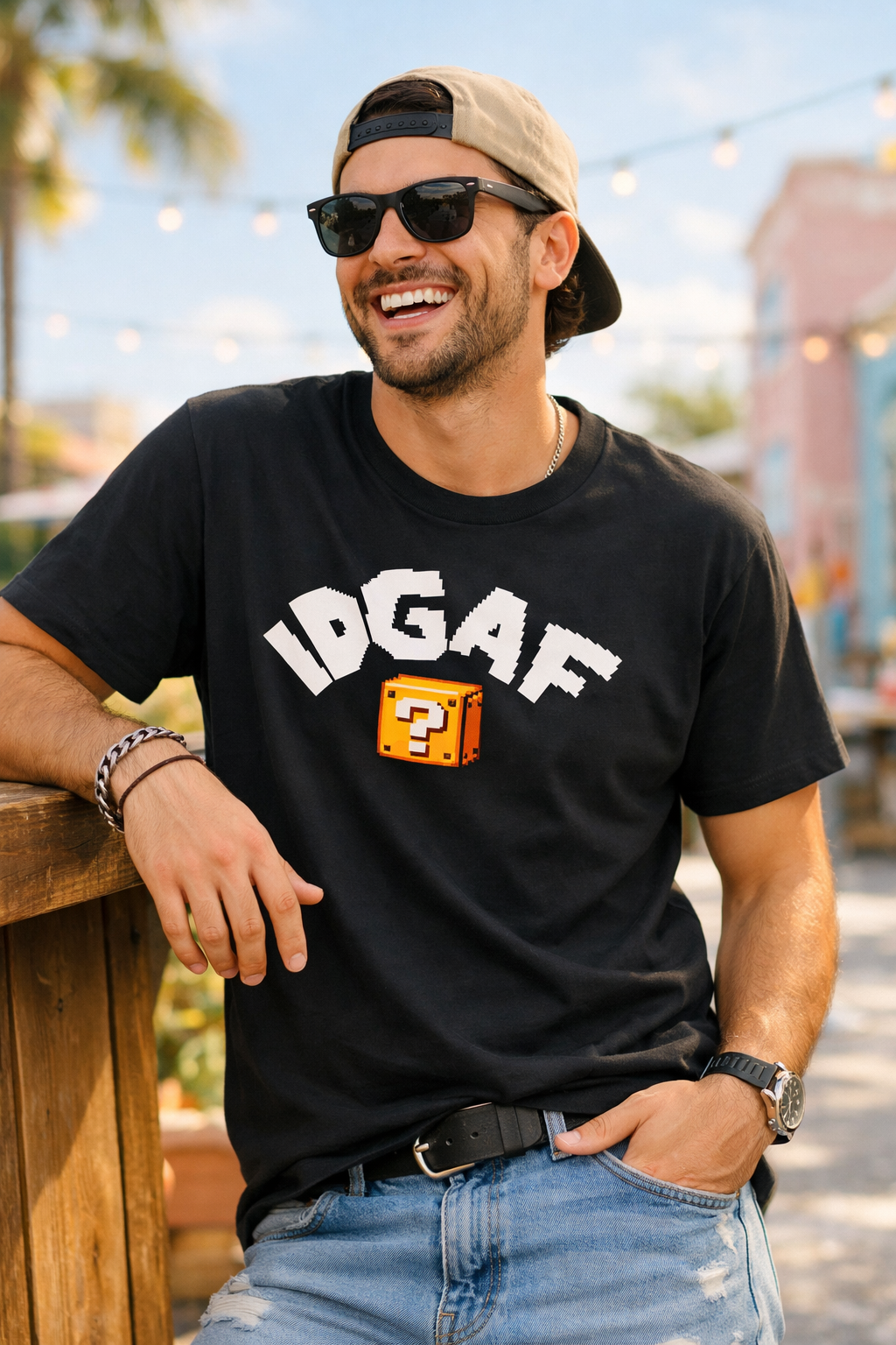 IDGAF Unisex Softstyle T-Shirt