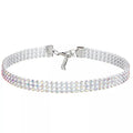 Midnight Edge Rhinestone Choker