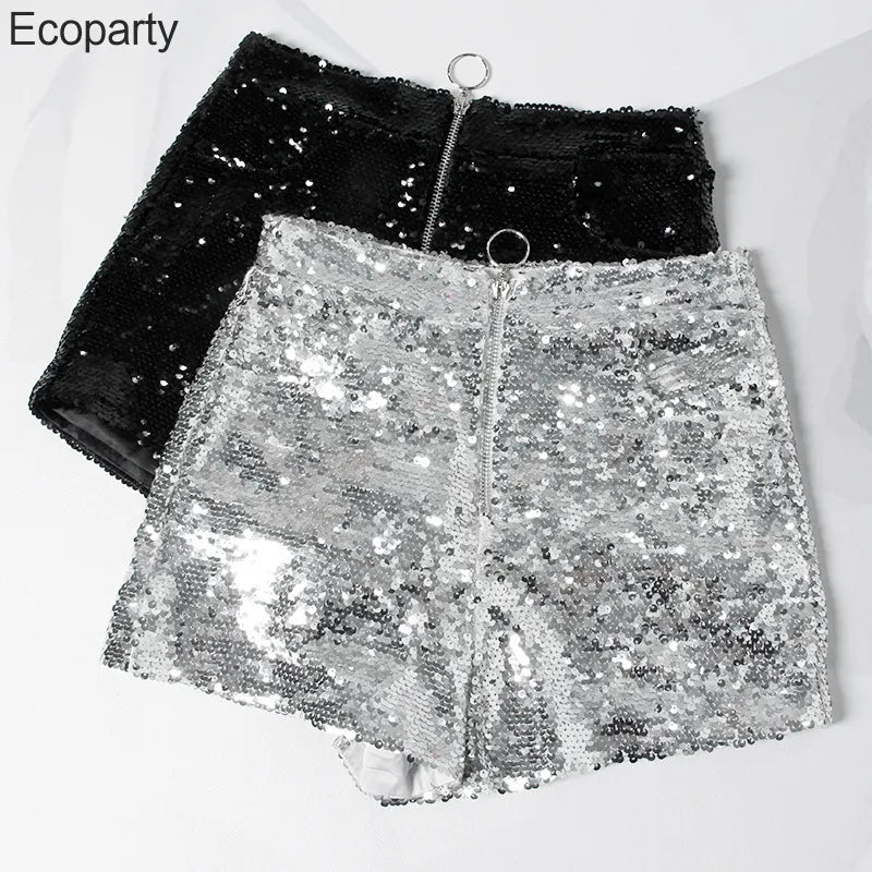 Sexy Women Sequin Shorts
