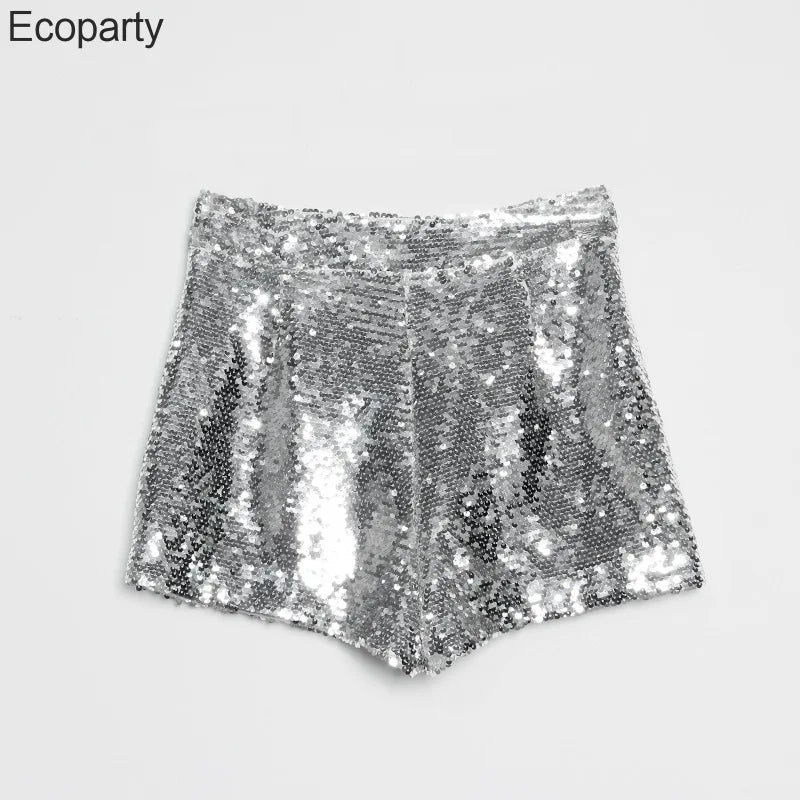 Sexy Women Sequin Shorts