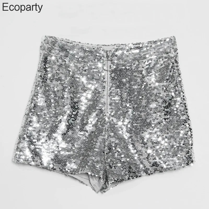 Sexy Women Sequin Shorts