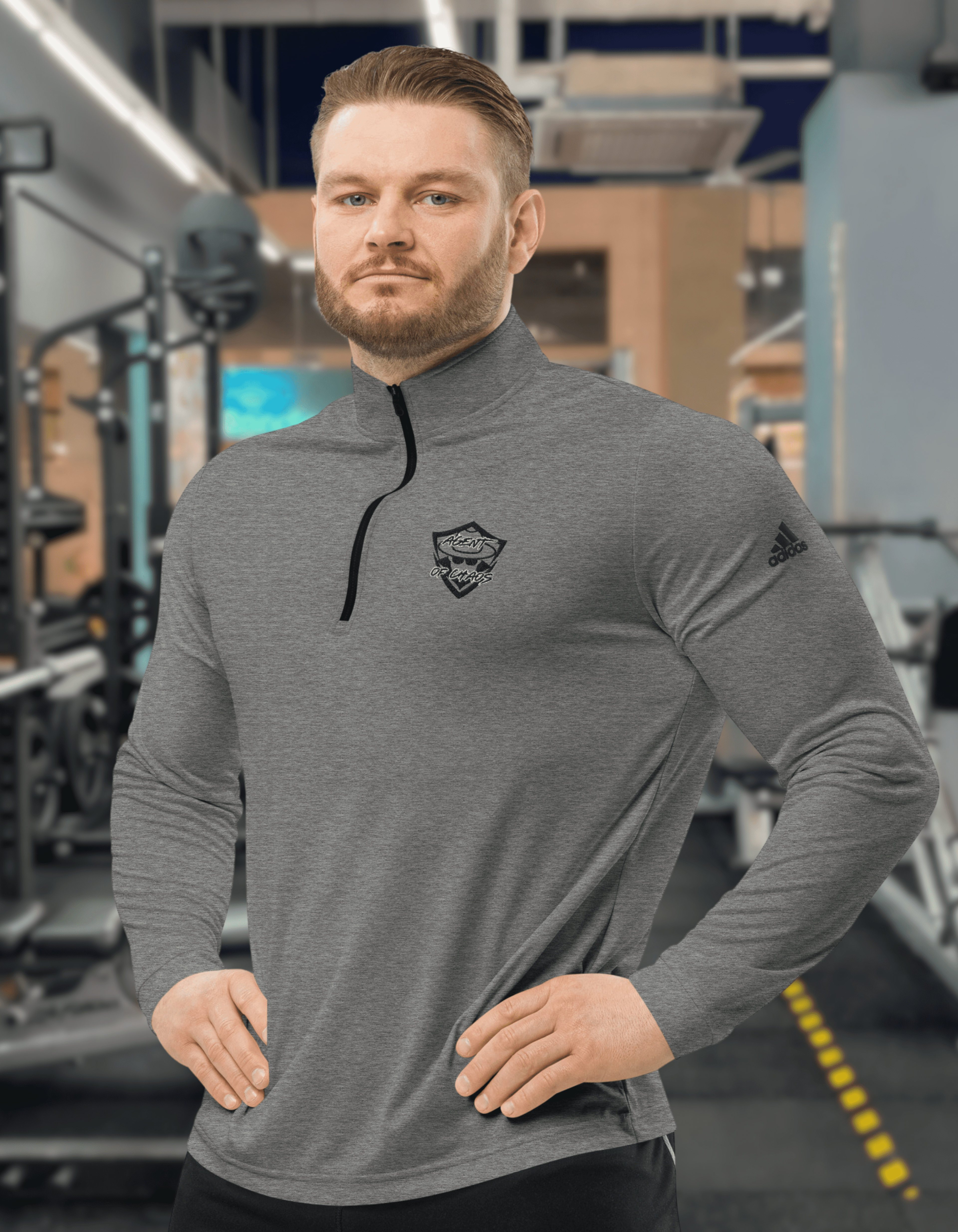 Adidas Agent of Chaos Pullover | Men’s Gray Activewear Sweatshirt