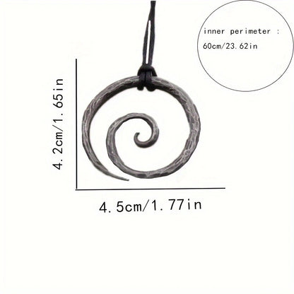 Spiral Symbol Necklace