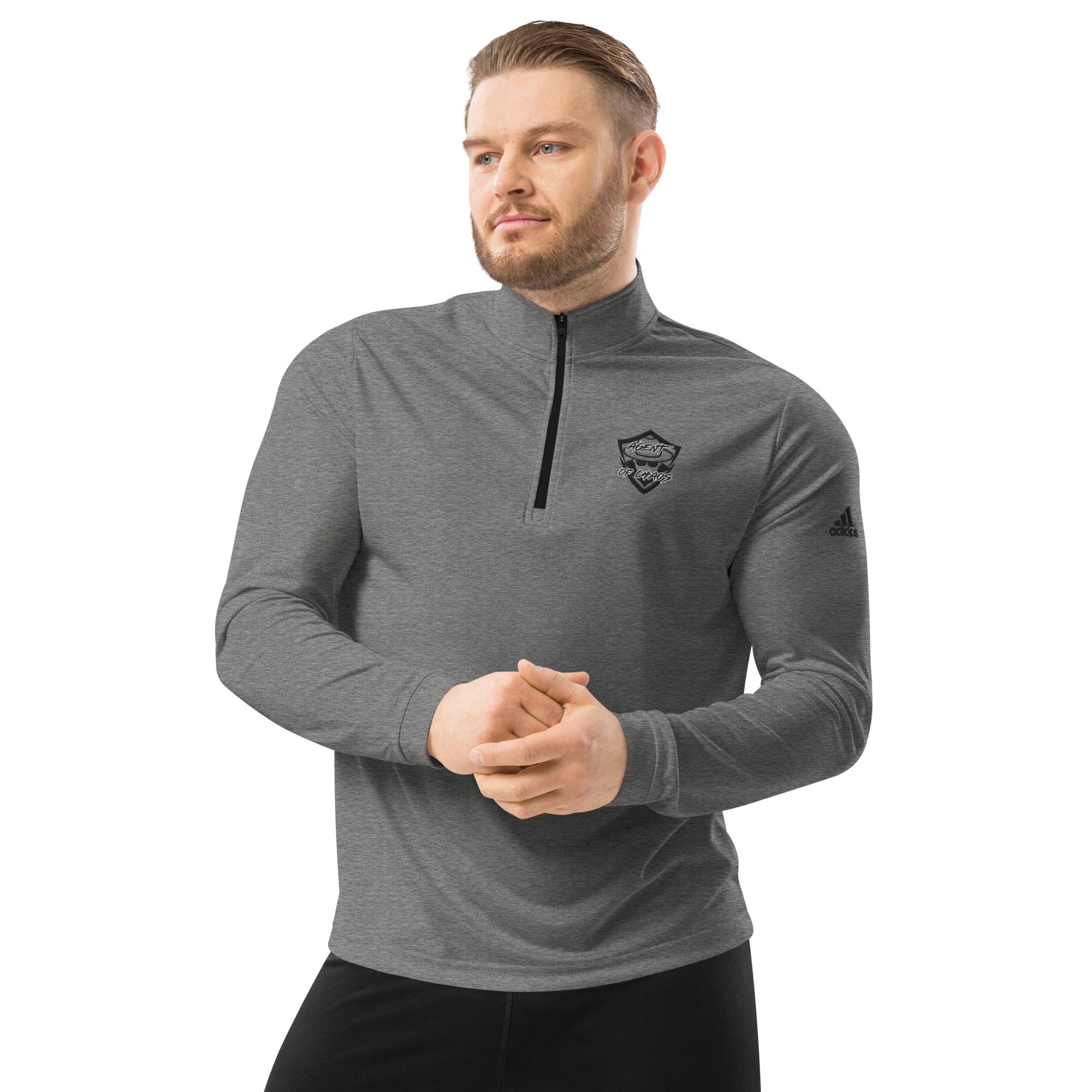 Adidas Agent of Chaos Pullover | Men’s Gray Activewear Sweatshirt