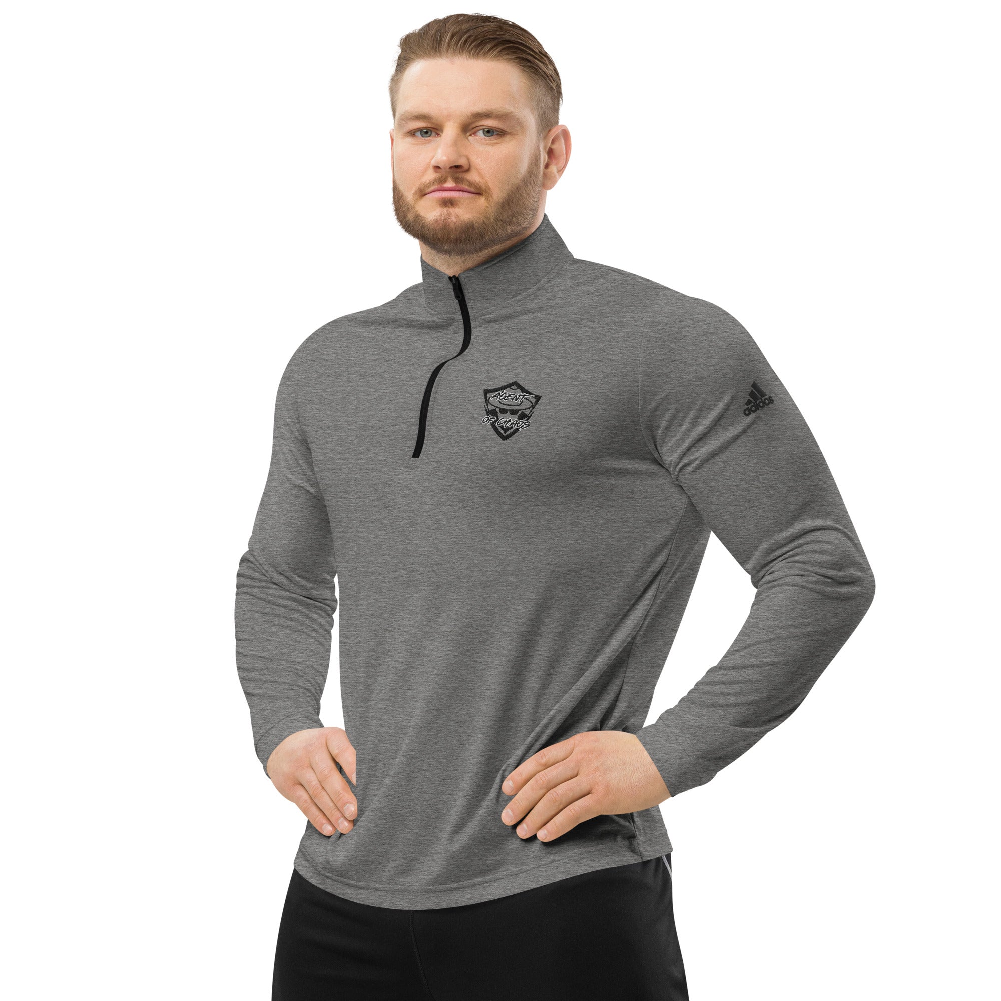 Adidas Agent of Chaos Pullover | Men’s Gray Activewear Sweatshirt