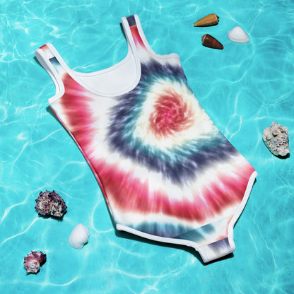 Girls Tie Dye Swimsuit