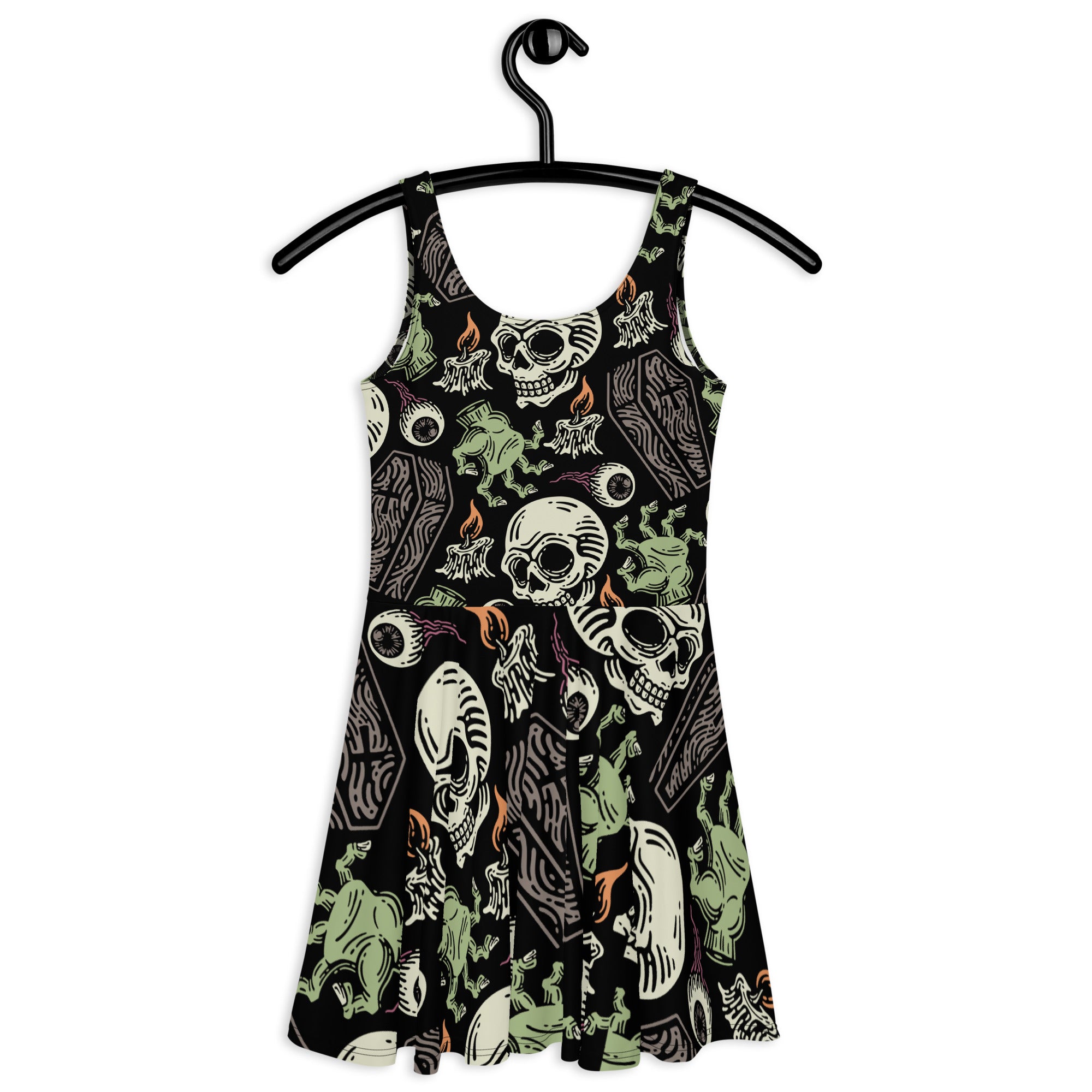 Nocturnal Necropolis Skater Dress