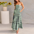 Backless pocket dress styled for warm weather outfits 