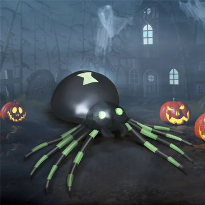 6FT Giant Inflatable Spider – Creepy-Crawly Halloween Yard Decor