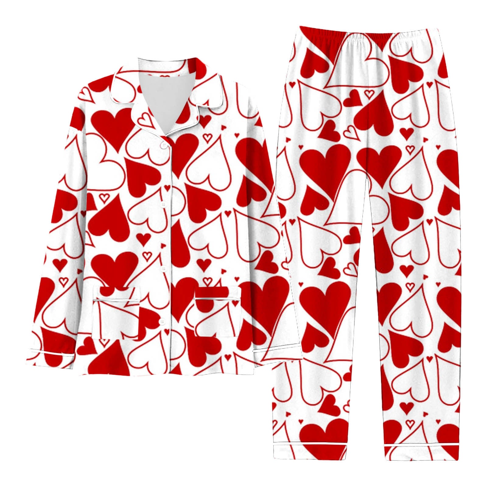 Women's Valentine's Day Comfortable Pajama Set