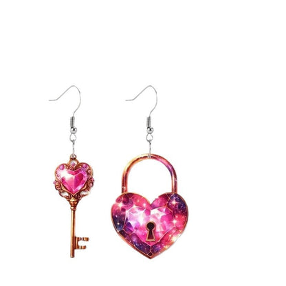 Eternal Love Lock Earrings