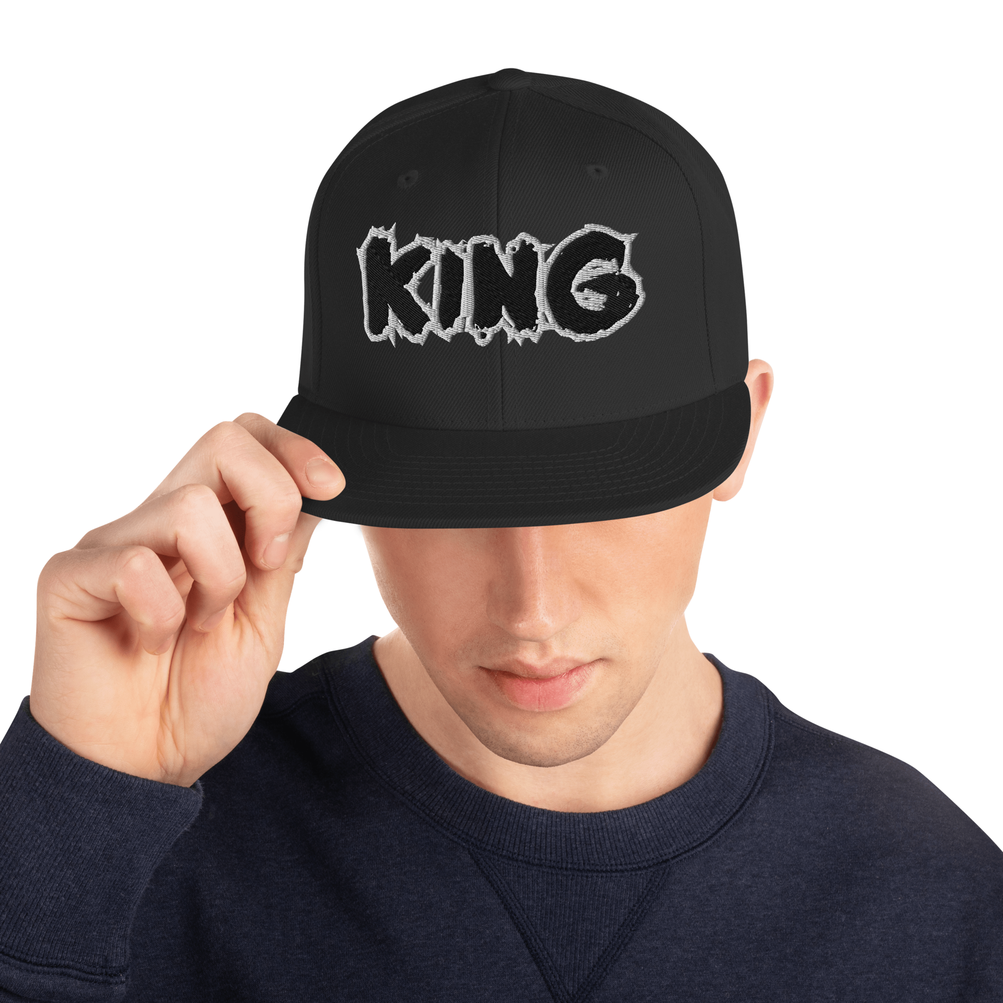 KING Snapback hat