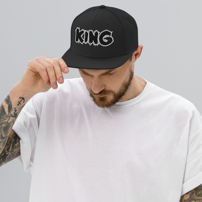 KING Snapback hat