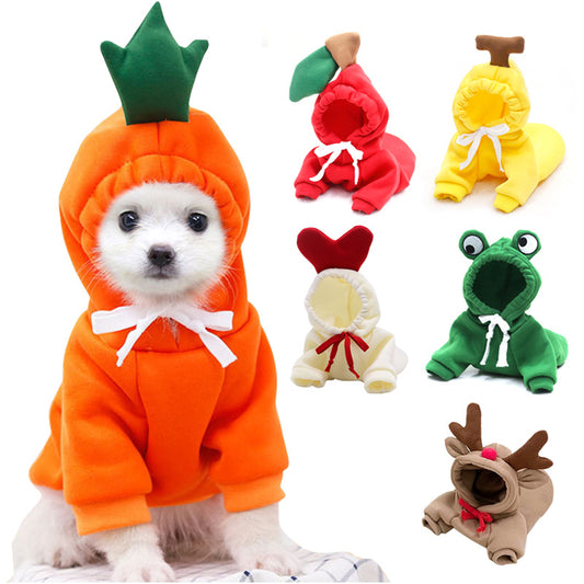 Cute Fruit Pet Hoodie