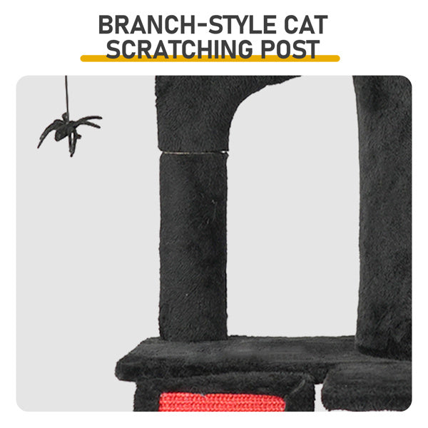 Halloween Cat Tower Cat Tree